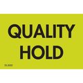 Decker Tape Products Label, DL3233, QUALITY HOLD, 2" X 3" DL3233